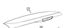 Rear spoiler 68105149ad for sale  Rancho Cordova