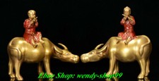 Coppia statuine flauto usato  Spedire a Italy