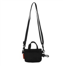 Bolsa de ombro unissex de náilon cor sólida casual com zíper bolsa carteiro comprar usado  Enviando para Brazil