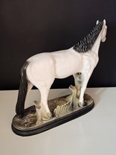 Vintage white horse for sale  UK