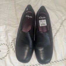Black clarks comfy for sale  CARDIFF