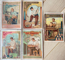 Series chromos métiers d'occasion  Expédié en Belgium