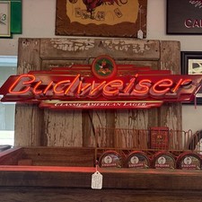 Budweiser neon sign for sale  Elgin