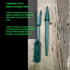 Transplant fork dibber for sale  Aspers