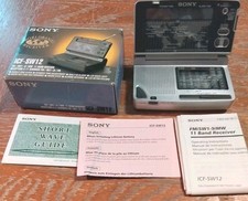 Sony icf sw12 for sale  PRESTATYN