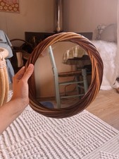 Vintage round wicker for sale  CHELMSFORD