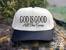 Boné de beisebol bordado God Is Good All The Time chapéu, chapéu religioso comprar usado  Enviando para Brazil