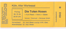 Toten hosen concert gebraucht kaufen  Hamburg