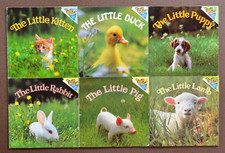 Lot of 6 The Little Rabbit Series Picture Books by Judy Dunn Lamb Duck Puppy L2 comprar usado  Enviando para Brazil