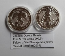 2oz queens beasts for sale  BALLYMENA