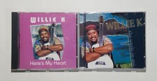 Willie K: Here's My Heart (1992) / The Uncle in Me (2000) CD LOT -- VG TESTED comprar usado  Enviando para Brazil