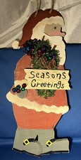 Sweet1 wooden santa for sale  Ferndale