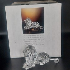 Swarovski crystal lion for sale  WADHURST