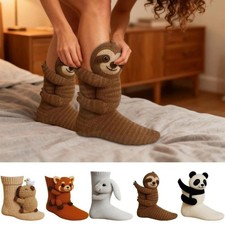 Cute animals socks for sale  UK