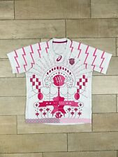 Camiseta de Rugby Stade Francais Paris Visitante Tercera 2015/2016 Asics Camiseta Blanca Top segunda mano  Embacar hacia Argentina