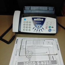 Máquina de fax de papel simples pessoal profissional Brother FAX-575 testada comprar usado  Enviando para Brazil
