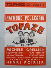Affiche tournées baret d'occasion  Deauville