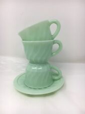 Tasses opaline vert d'occasion  France