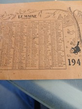 Petit calendrier 1948 d'occasion  Frénouville