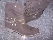 Schwarze xxl stiefellette gebraucht kaufen  Schlangen