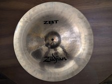 Prato de porcelana Zildjian ZBT 18" 45cm brilhante usado ótimo estado ótimo som comprar usado  Enviando para Brazil