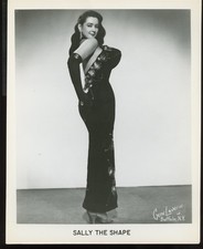 SALLY the SHAPE Original 1950s 8 x 10 Sexy Super Buxom Burlesque Press Photo vv comprar usado  Enviando para Brazil