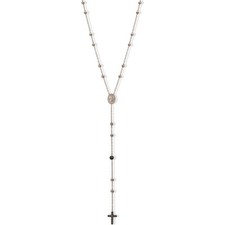Collana rosario donna usato  Italia