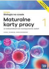 Maturalne karty pracy; Biologia na czasie 1, 2024 na sprzedaż  PL