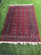 Bokhara rug red for sale  LONDON
