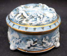 Scatolina ceramica capodimonte usato  Albenga