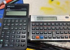 Calculadora HP 12C Platinum edição de 25º aniversário e 10B veja descrição comprar usado  Enviando para Brazil
