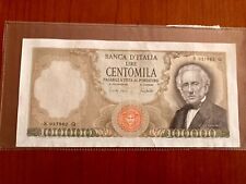 Banconota 100.000 lire usato  Melegnano