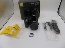 Câmera Digital Nikon Coolpix L830-FLIP SCREEN 16 MP-34x Zoom Com Caixa e Manual comprar usado  Enviando para Brazil
