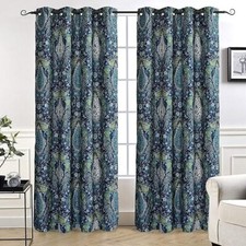 Blue teal paisley for sale  Media
