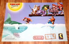 2000 Donkey Kong Country / Pokemon Nintendo SNES pôster vintage muito raro, usado comprar usado  Enviando para Brazil