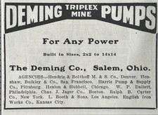 Vintage print deming for sale  Dover