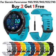 Usado, Correia esportiva de silicone para Garmin Forerunner 965 955 solar 945 935 745 comprar usado  Enviando para Brazil