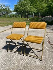 Chaises vintage métal d'occasion  Bourg-en-Bresse