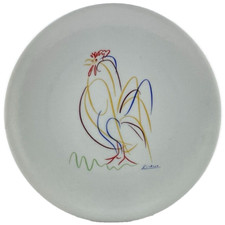 Assiette coq porcelaine d'occasion  Vallauris