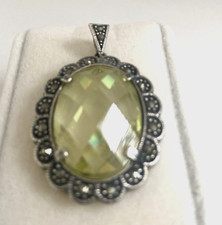 Peridot marcasites sterling for sale  Rockwall