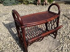 Vtg bamboo rattan for sale  UK