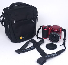 Câmera Digital Compacta Samsung WB100 26x Zoom 16.2MP Vermelha Com Bolsa TESTADO FUNCIONANDO comprar usado  Enviando para Brazil