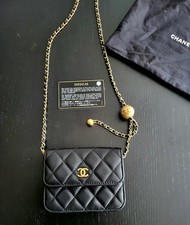 Chanel quilted pearl for sale  GRAYS