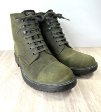 Botas Camper Para Hombre 10 Verde Brutus Trek #K300434 Informales Con Cordones Tobillo Cremallera Nubuck, usado segunda mano  Embacar hacia Argentina