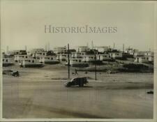 1961 Press Photo casas pré-fabricadas construídas em terremoto atingido Agadir, Marrocos, usado comprar usado  Enviando para Brazil