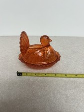Vintage orange glass for sale  Harlan