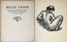 Maillol - Verhaeren, Belle Chair. Mit 12 Original-Lithografien. Paris, 1931. comprar usado  Enviando para Brazil