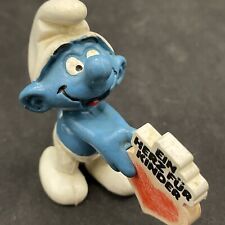 Vintage smurf schtroumpf d'occasion  Expédié en Belgium