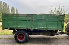 Tractor tipping trailer for sale  YORK