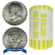 Rolo de 20 - 1964 $10 valor nominal datas completas 90% prata Kennedy meio dólar comprar usado  Enviando para Brazil